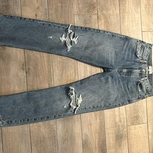 Like New! AGOLDE High Rise 90s pinch jeans